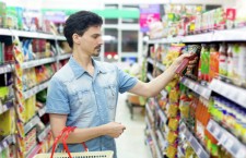 прилавки магазина