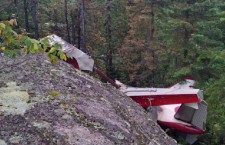 упал самолёт