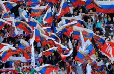 болельщики сборной России