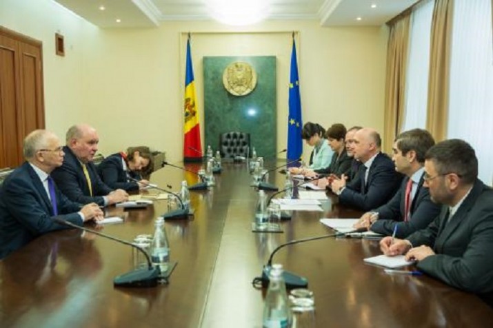 Встреча премьера Молдовы Павла Филипа и замглавы МИд России Григория Карасина