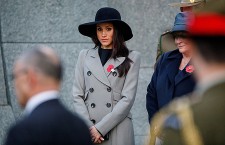 Prince Harry And Meghan Markle Attend Anzac Day Services