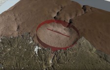 Кратер размером с Париж в Гренландии